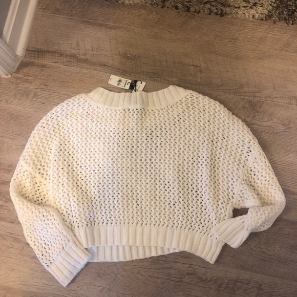 Express Cable Knit Open Stitch Sweater - Picture 7 of 7